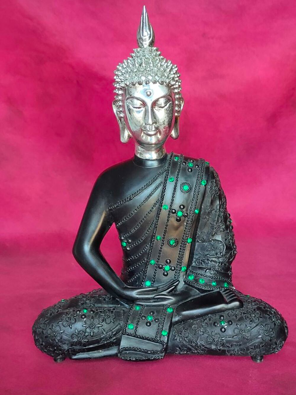 Bouddha en r&eacute;sine hauteur 31 cm ( n&deg;30) Décoration