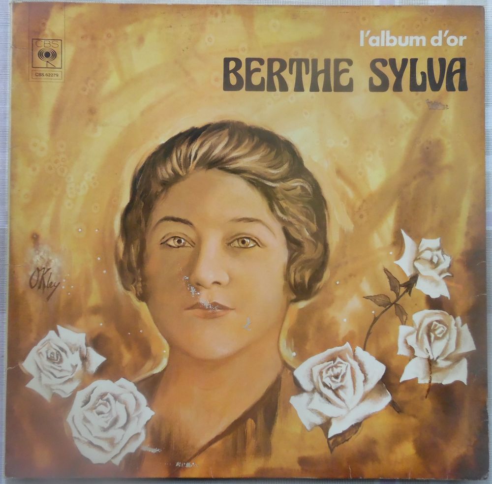 L'album d'or de Berthe Sylva 33 tours CBS en tr&egrave;s bon &eacute;tat CD et vinyles