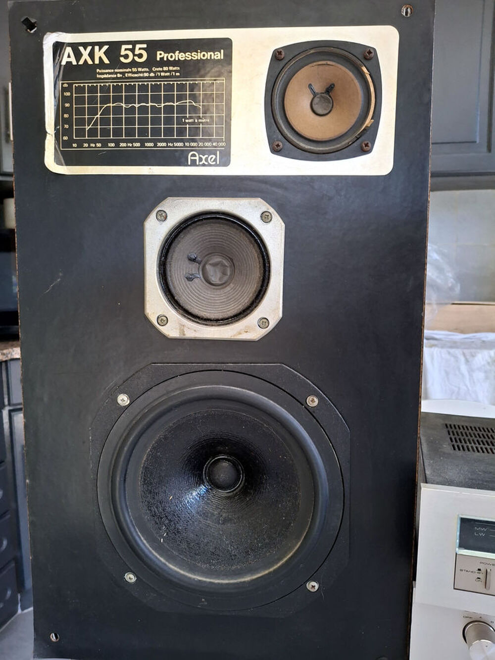 AMPLI VINTAGE PIONEER SA 610 + CADEAU TUNER PIONEER &deg; BAFLES Audio et hifi