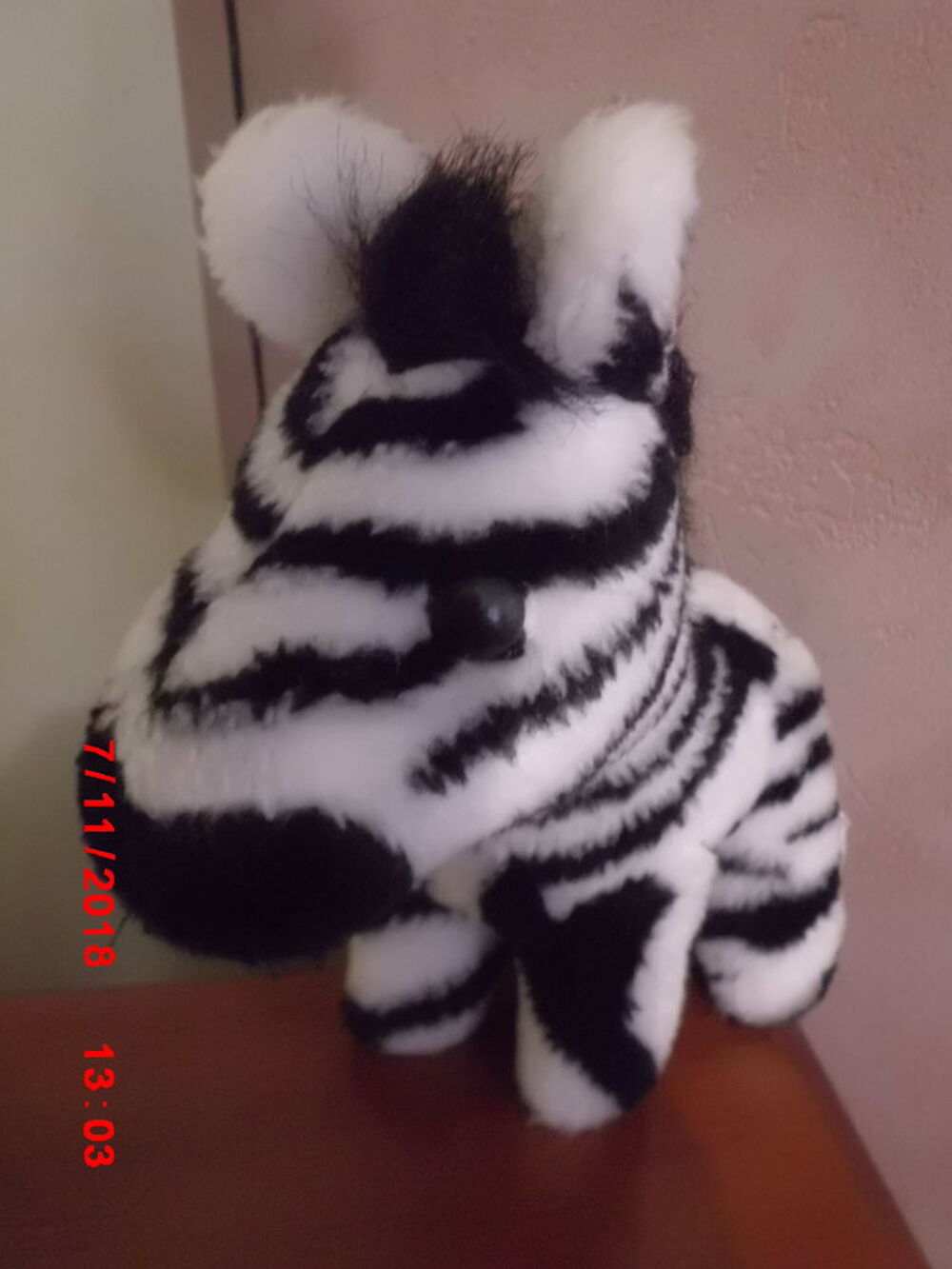 PELUCHE ZEBRE MINOUCHE Jeux / jouets