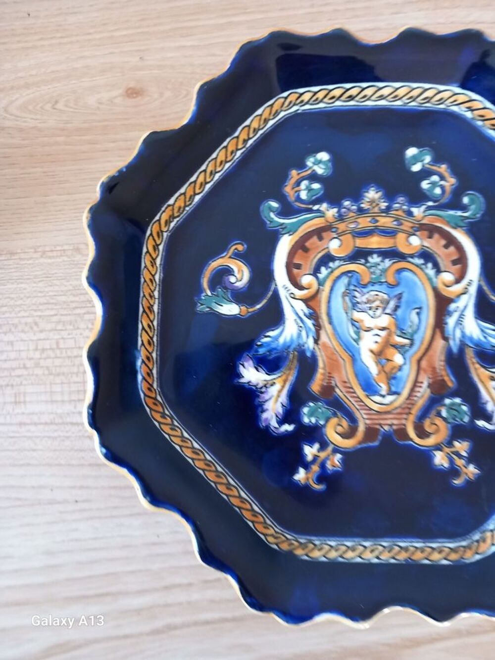Magnifique assiette Gien Décoration