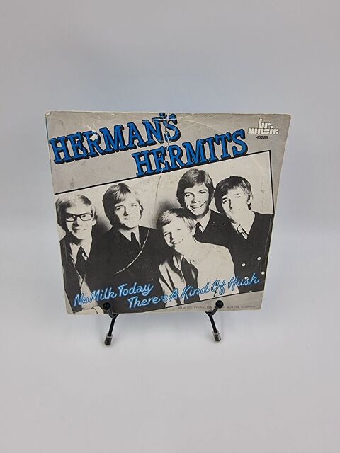 Vinyle 45 tours Herman's Hermits : No Milk Today / There's.. 1 Vulbens (74)
