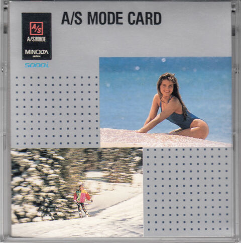 Carte Minolta A-S Mode pour Dynax 5000i 5 Saint-Nazaire (44)