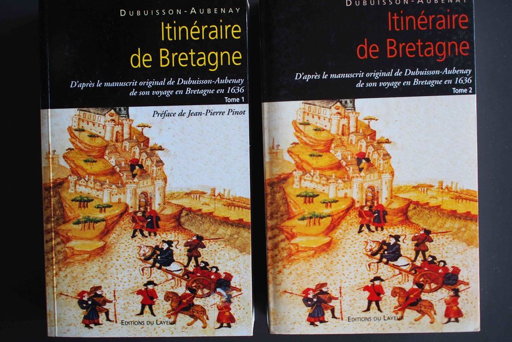 Itineraire de Bretagne en 1636 Tome I et II Livres et BD