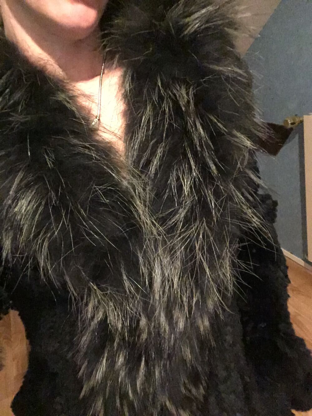 Manteau en laine angora Vêtements