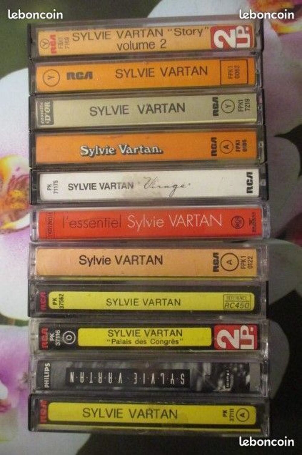 Cassettes audio Sylvie Vartan CD et vinyles