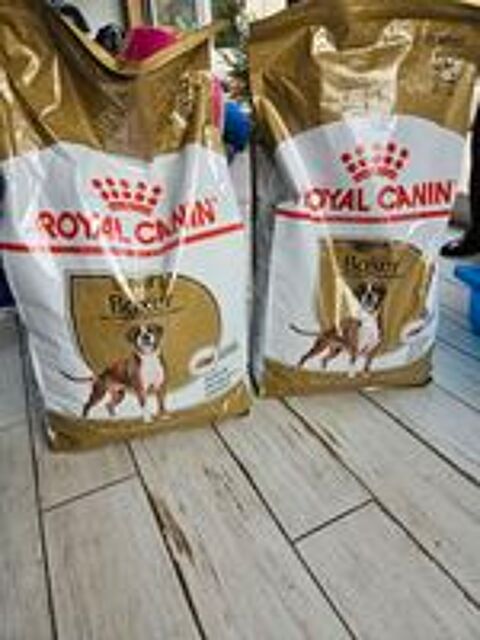   lot de 2 sacs de croquettes pour BOXER royal canin 