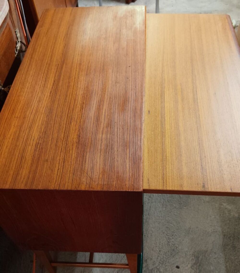 Buffet scandinave vintage en teck avec surface d'&eacute;criture Meubles