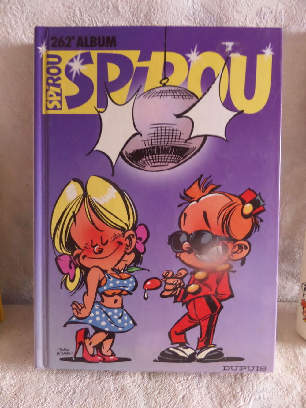 bandes dessin&eacute;es de SPIROU carton&eacute;es Livres et BD