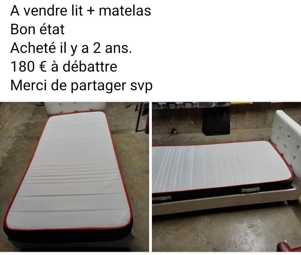 lit et matelas Meubles