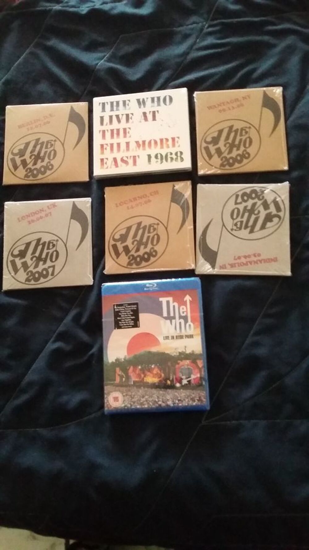 DVD/CD THE WHO COLLECTOR CD et vinyles