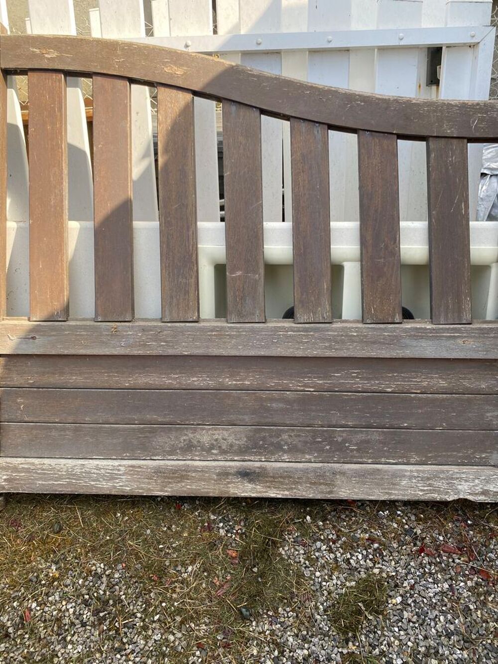portail en PVC excellent etat Jardin