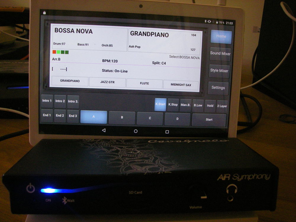 Arrangeur " CAVAGNOLO " Air Symphony Instruments de musique
