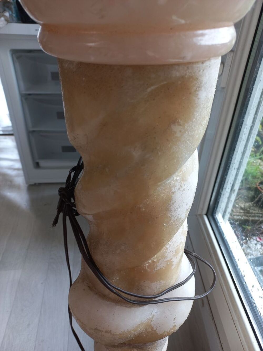 LAMPE EN ALBATRE Décoration