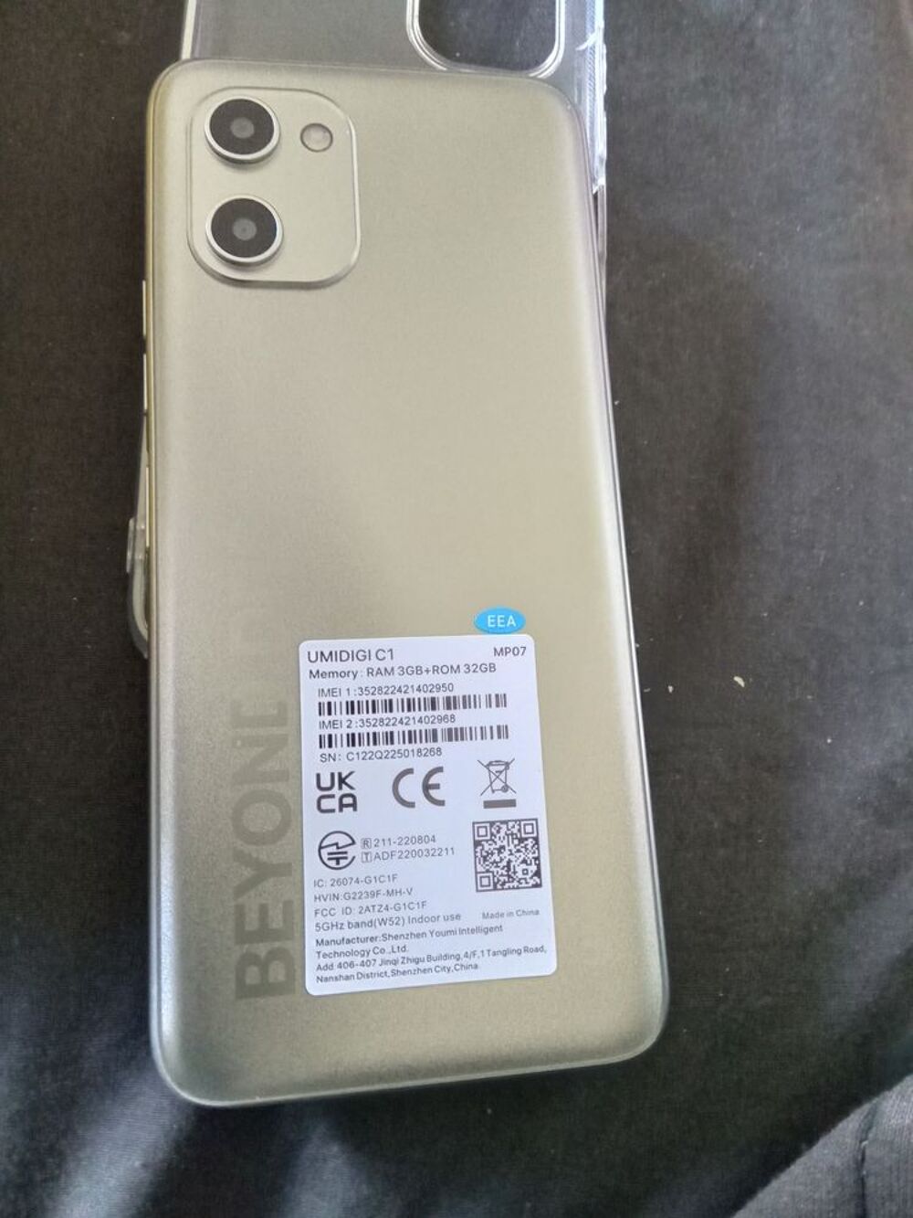 Smartphone umigi c1 32gigas Téléphones et tablettes