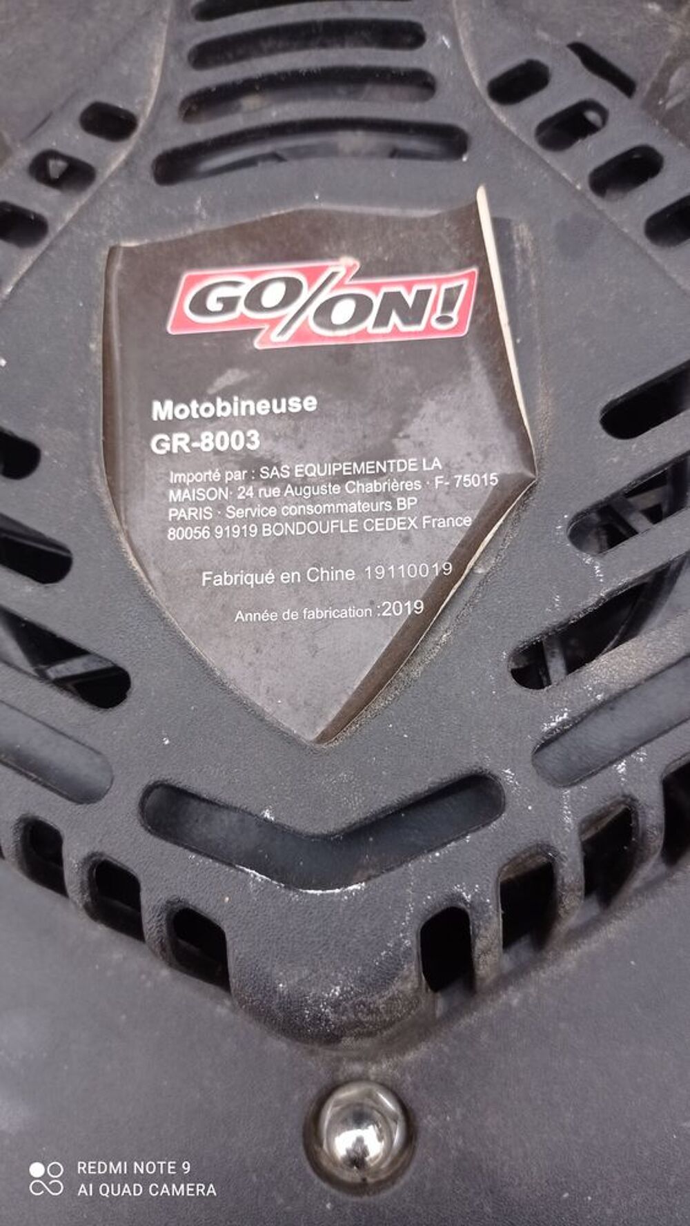 Motoculteur Jardin
