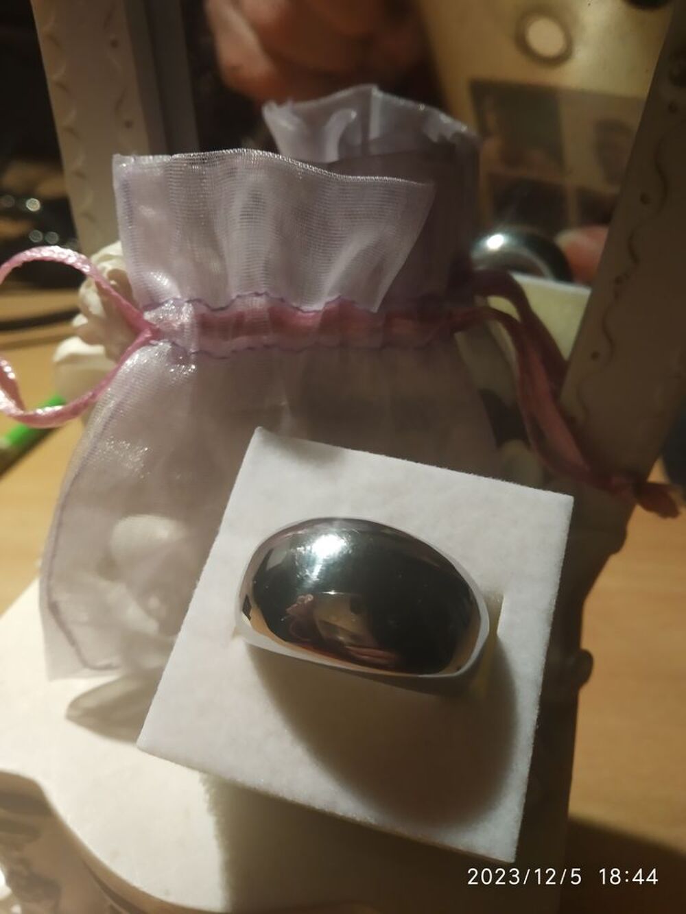 Bague acier Bijoux et montres