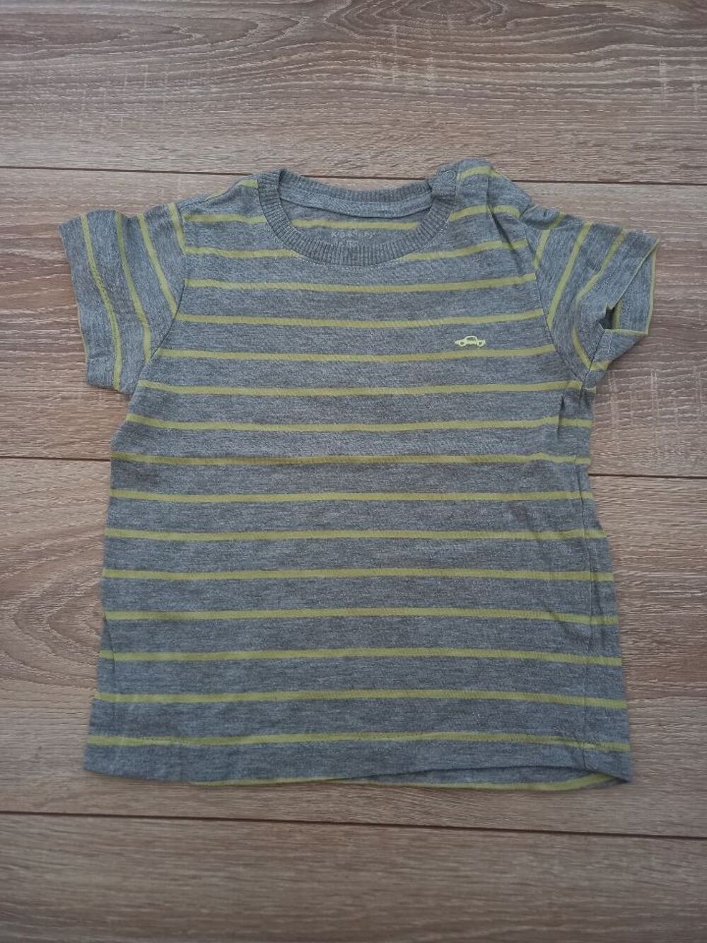 Tee-shirt manches courtes gris 2 ans Vêtements enfants