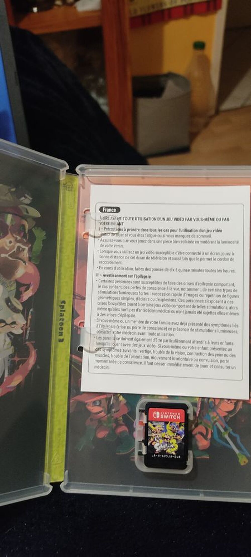 Vent jeux Switch splatoon3 Consoles et jeux vidéos