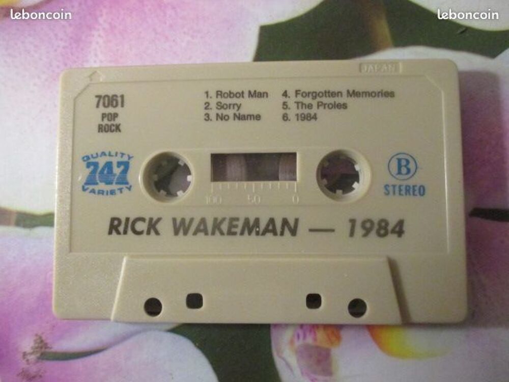 Cassette audio Label 747 Rick Wakeman CD et vinyles