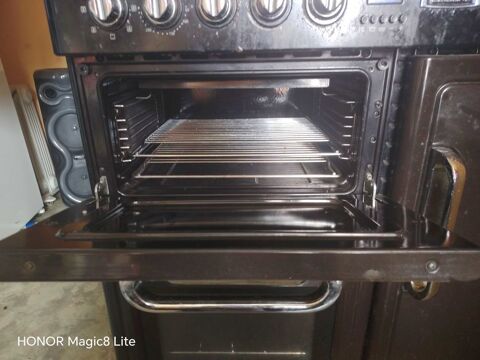 Cuisinière piano de cuisson 90x90x60 avec plancha et plaque en bois 120 Louvroil (59)