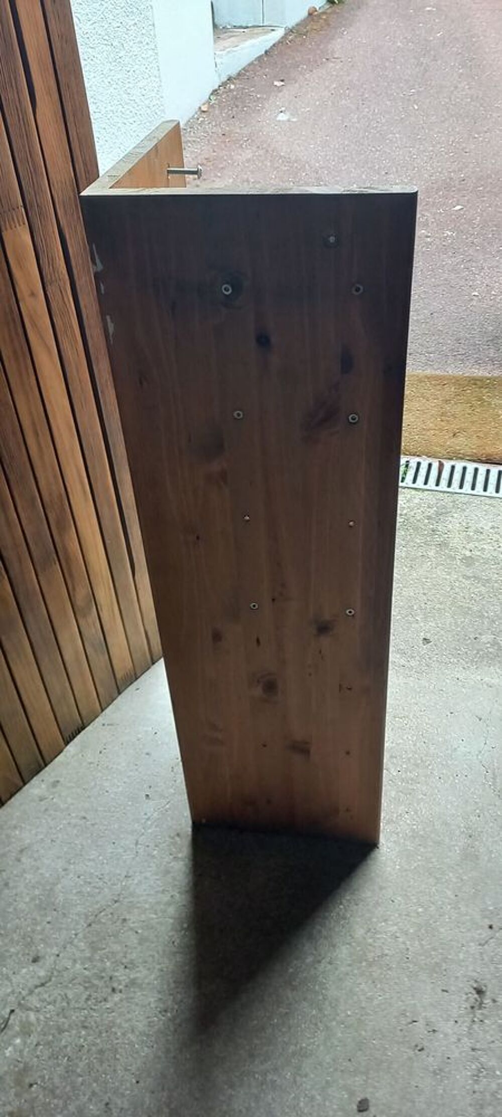 Etag&egrave;re de coin en ch&ecirc;ne massif Meubles