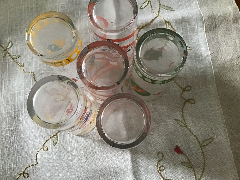 Lot de verres de collection Décoration