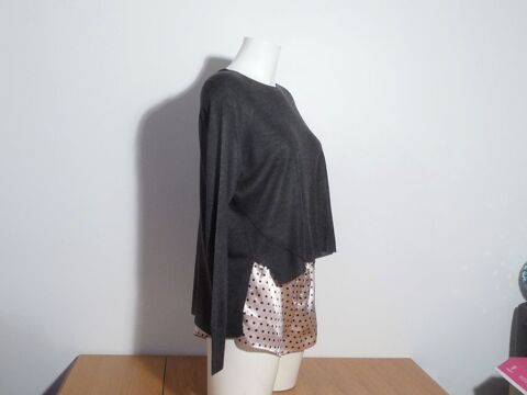 Pull L�ger Gris Anthracite- Taille S- Zara    15 Paris 15 (75)