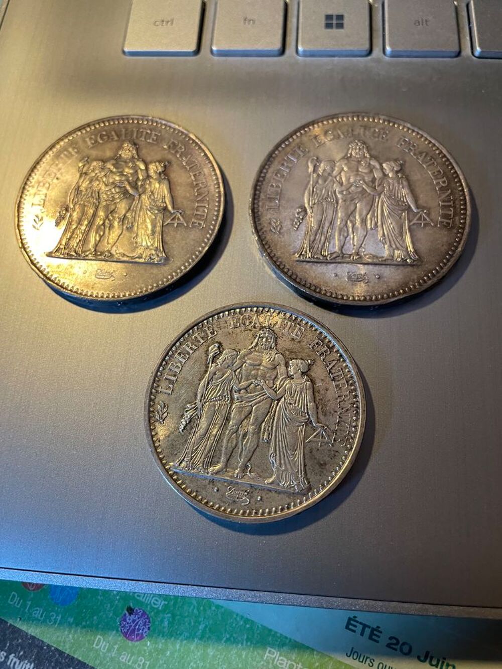 Pi&egrave;ces de monnaie 