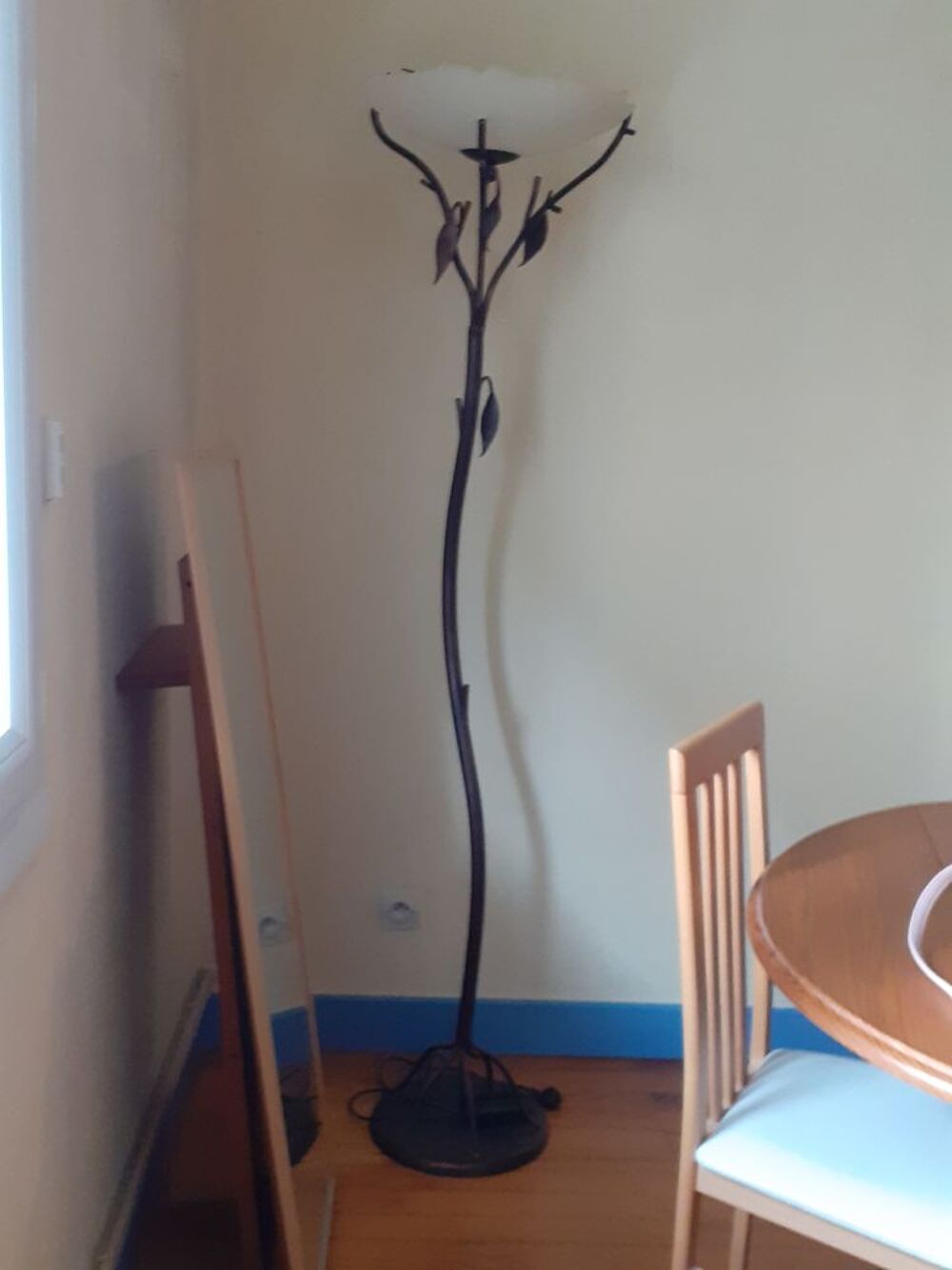 LAMPE SUR PIED AVEC VARIATEUR VINTAGE Décoration