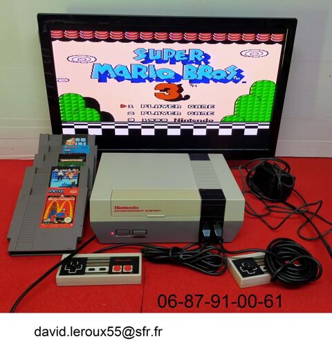 CONSOLE JEUX NES (1) 100 Marsac-sur-l'Isle (24)