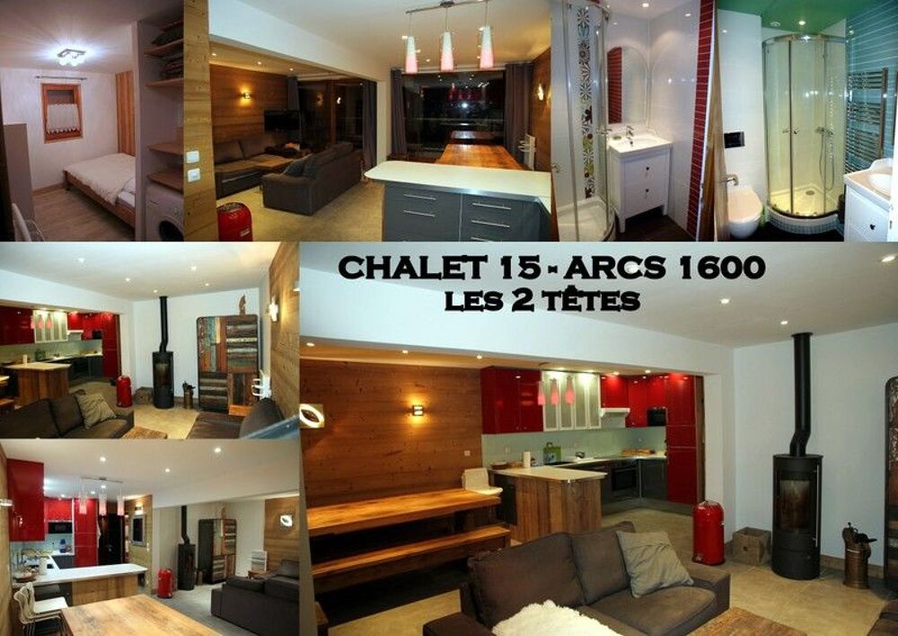   Chalet Les Arcs 1600 face aux  pistes Vacances  / Offres de location 