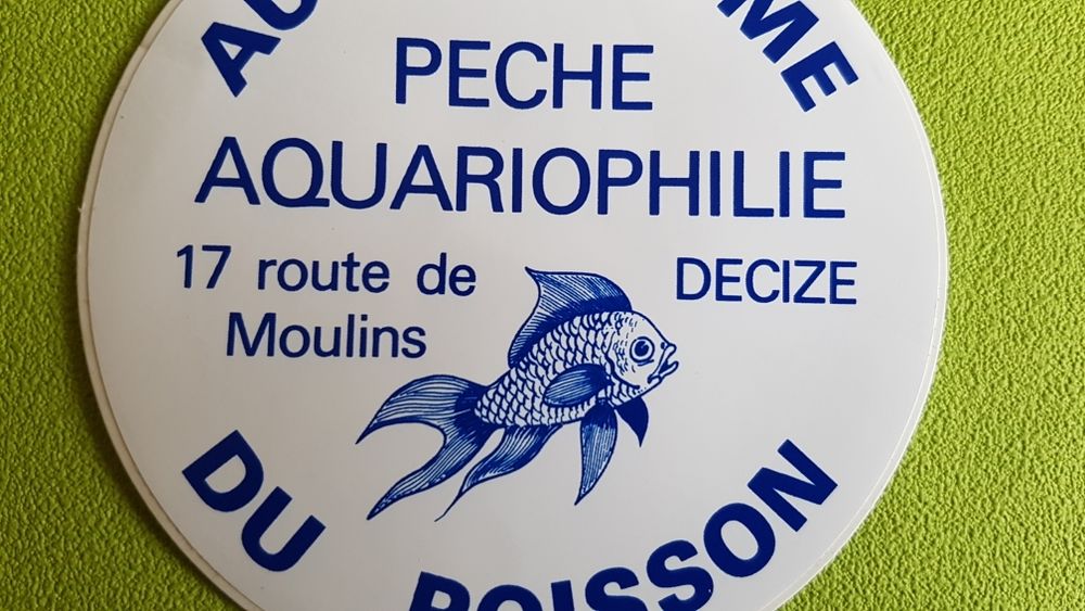 AUTOCOLLANT AU ROYAUME DU POISSON 