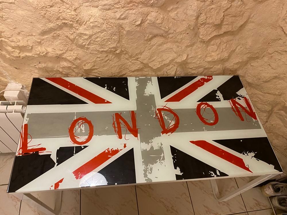 Bureau en verre Angleterre Meubles