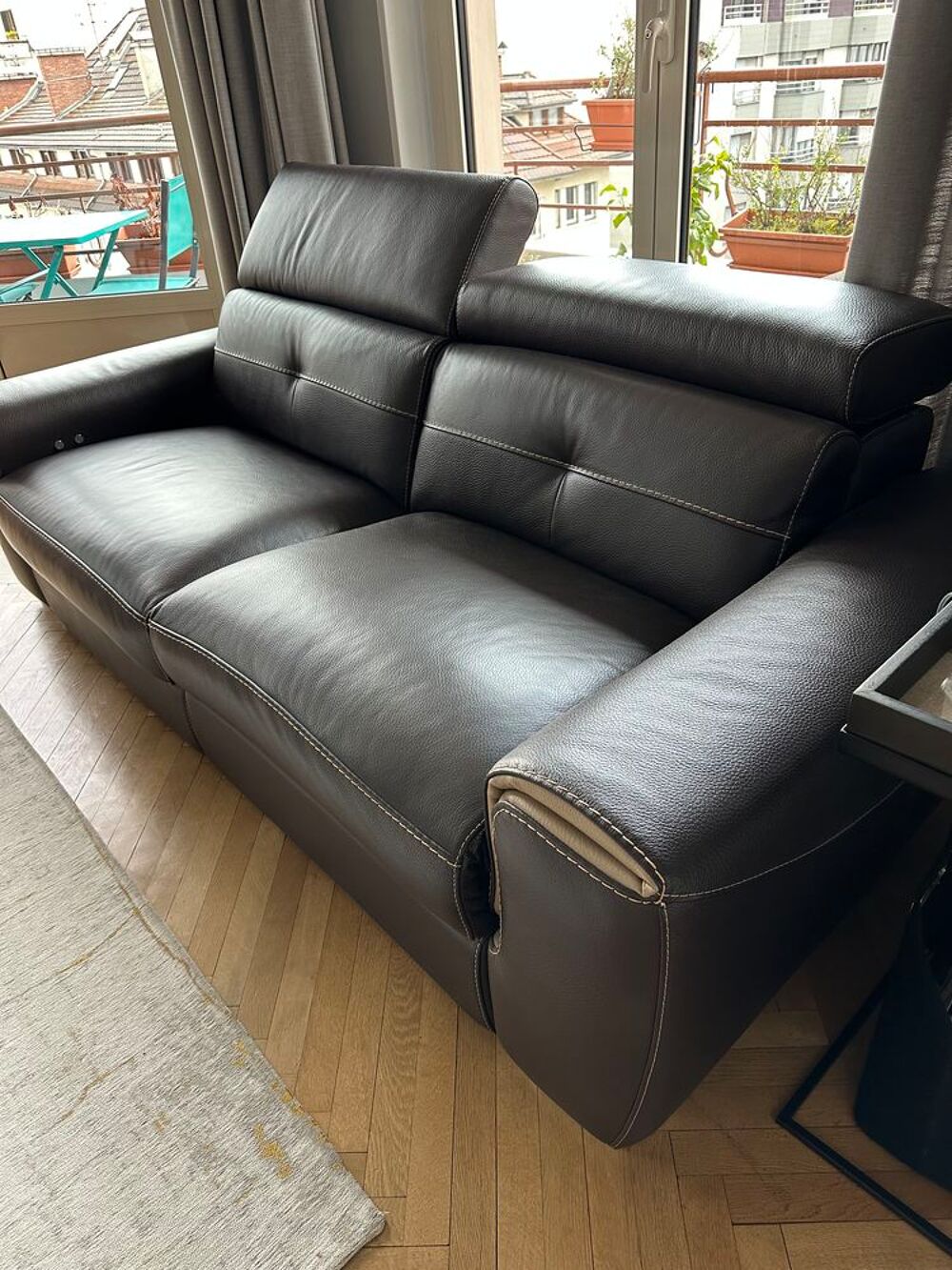 Ensemble canap&eacute; + deux fauteuils Meubles
