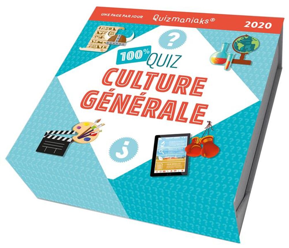 Quizmaniaks : 100 % quiz culture g&eacute;n&eacute;rale (&eacute;dition 2020) Livres et BD