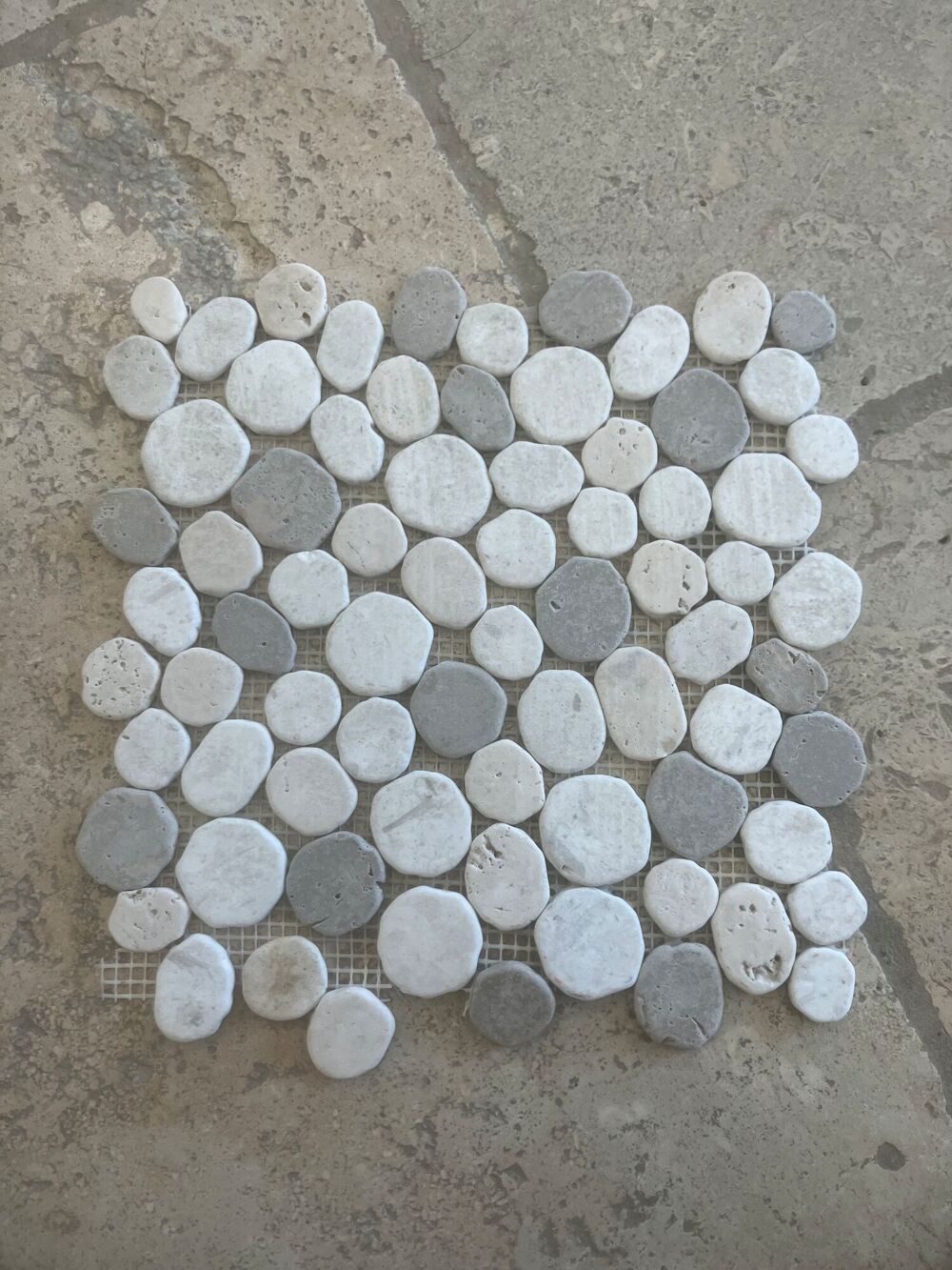 Mosa&iuml;que galet sci&eacute; Bricolage