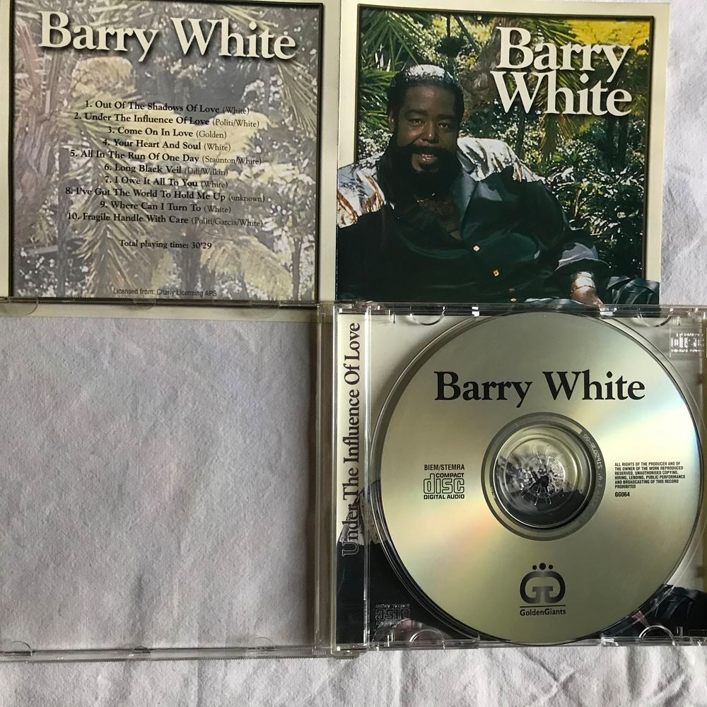 CD Barry White Under The Influence Of Love CD et vinyles