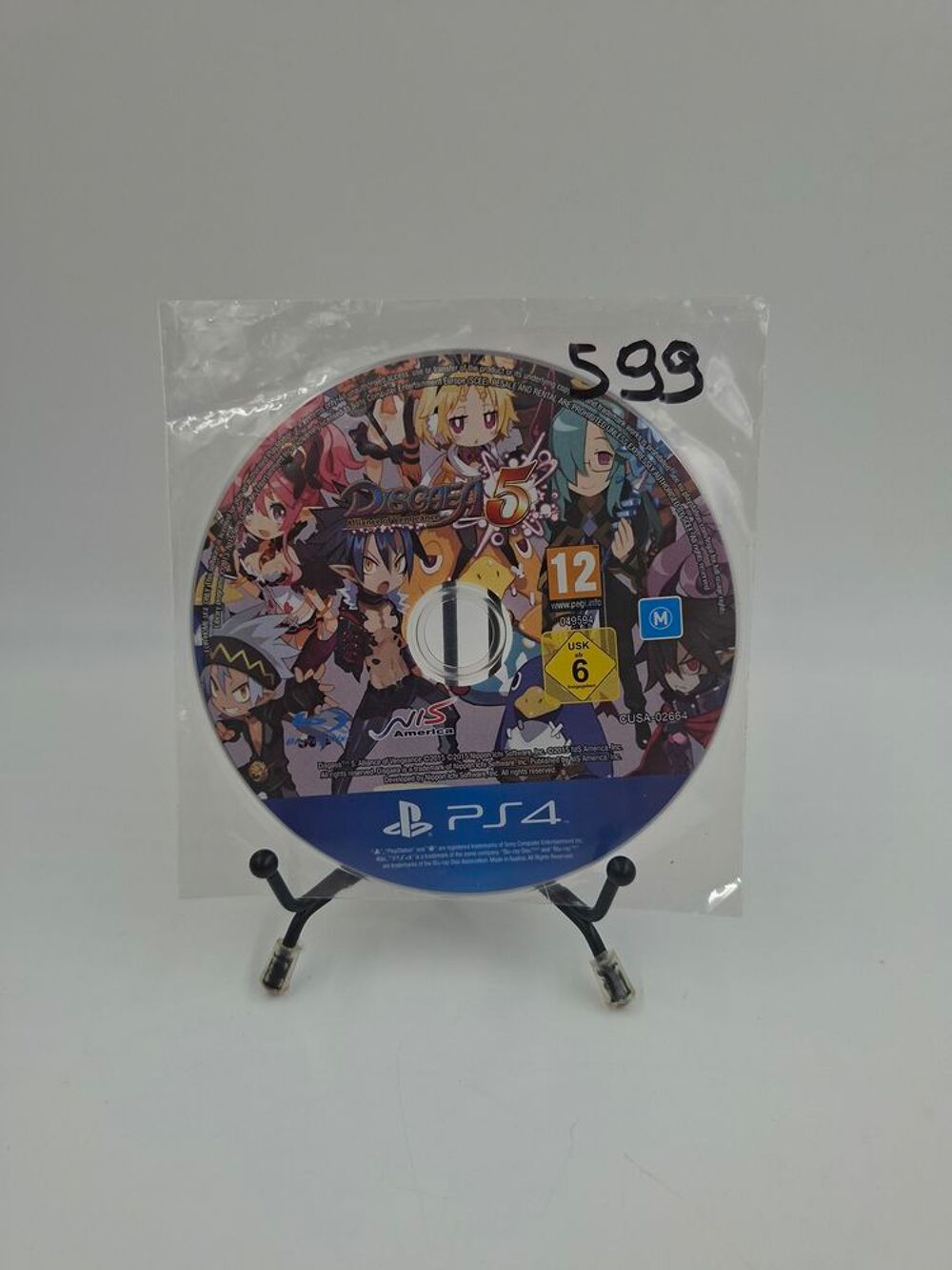 Jeu Playstation 4 Disgaea 5 : Alliance of Vengeance en loose Consoles et jeux vidéos