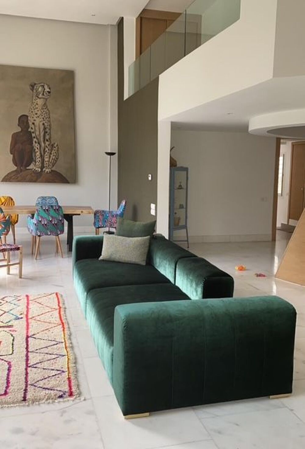 ? Canap&eacute; velours &eacute;meraude ? design italien
Une vraie pi&egrave;ce Meubles