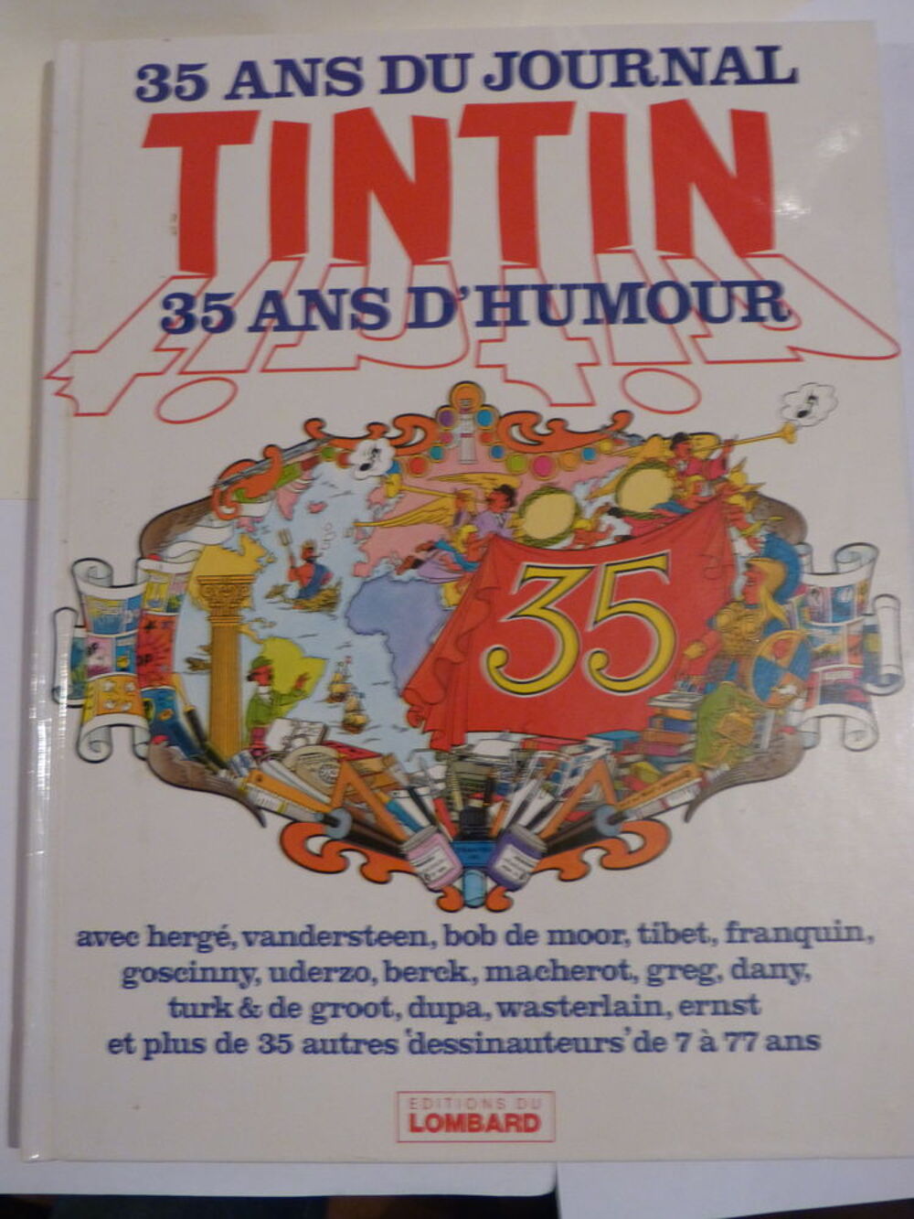 35 ANS DU JOURNAL TINTIN Livres et BD