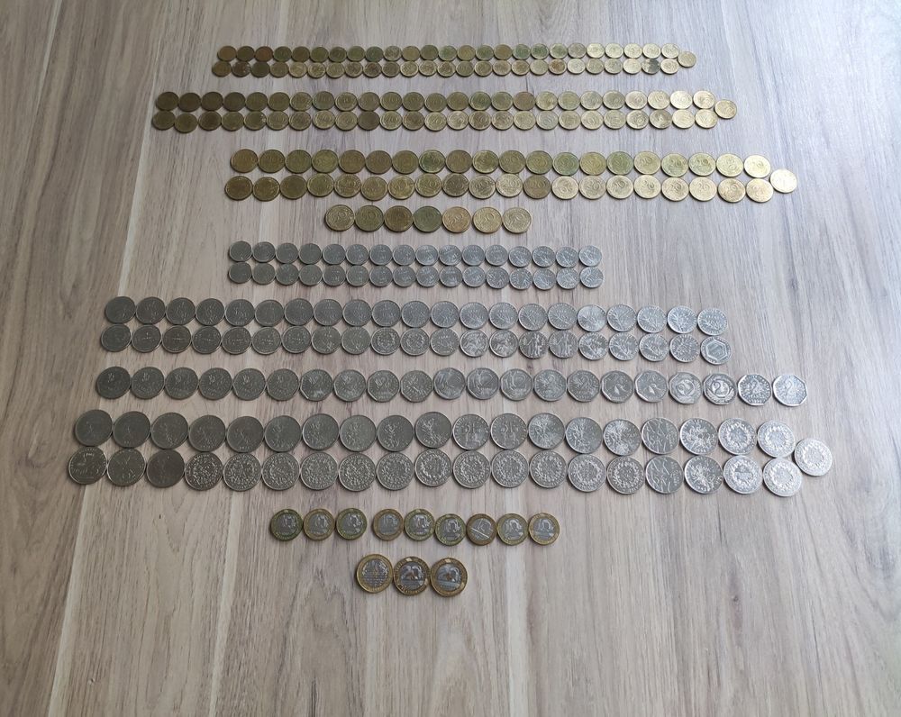 Pi&egrave;ces Francs et Centimes 