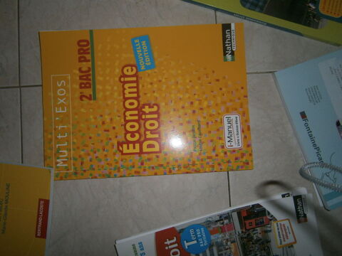 manuel eco droit ed nathan 5 Annonay (07)