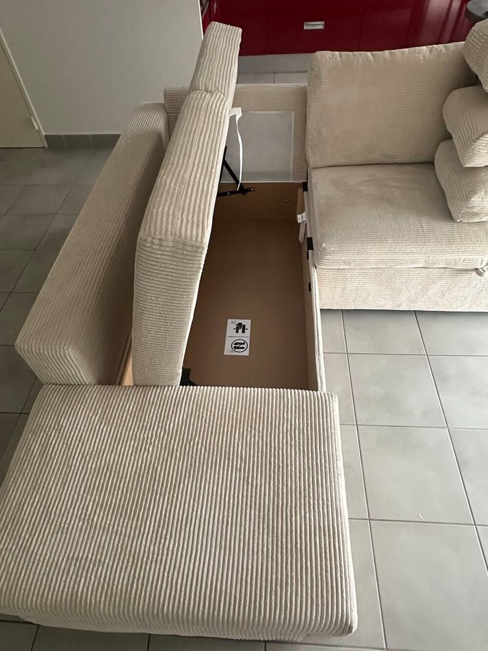 canap&eacute; convertible avec coffre Meubles