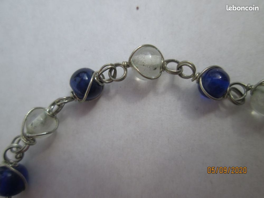 Collier pendentif en Lapis Lazuli / Parfait &eacute;tat Bijoux et montres