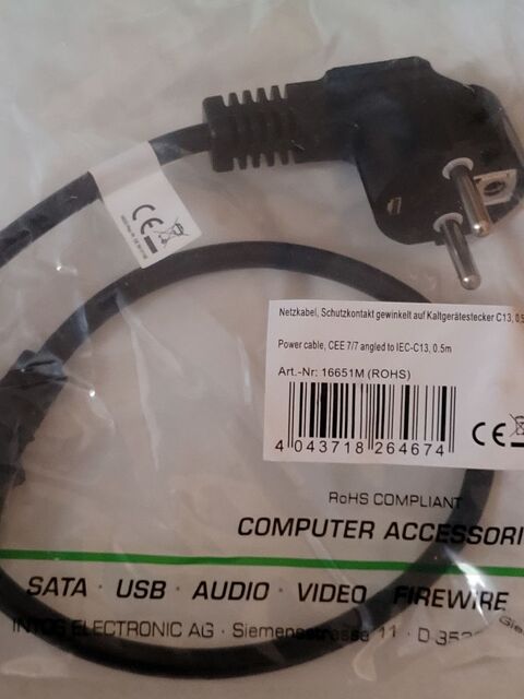 C�ble d'alimentation 50 cm 0 Colombes (92)