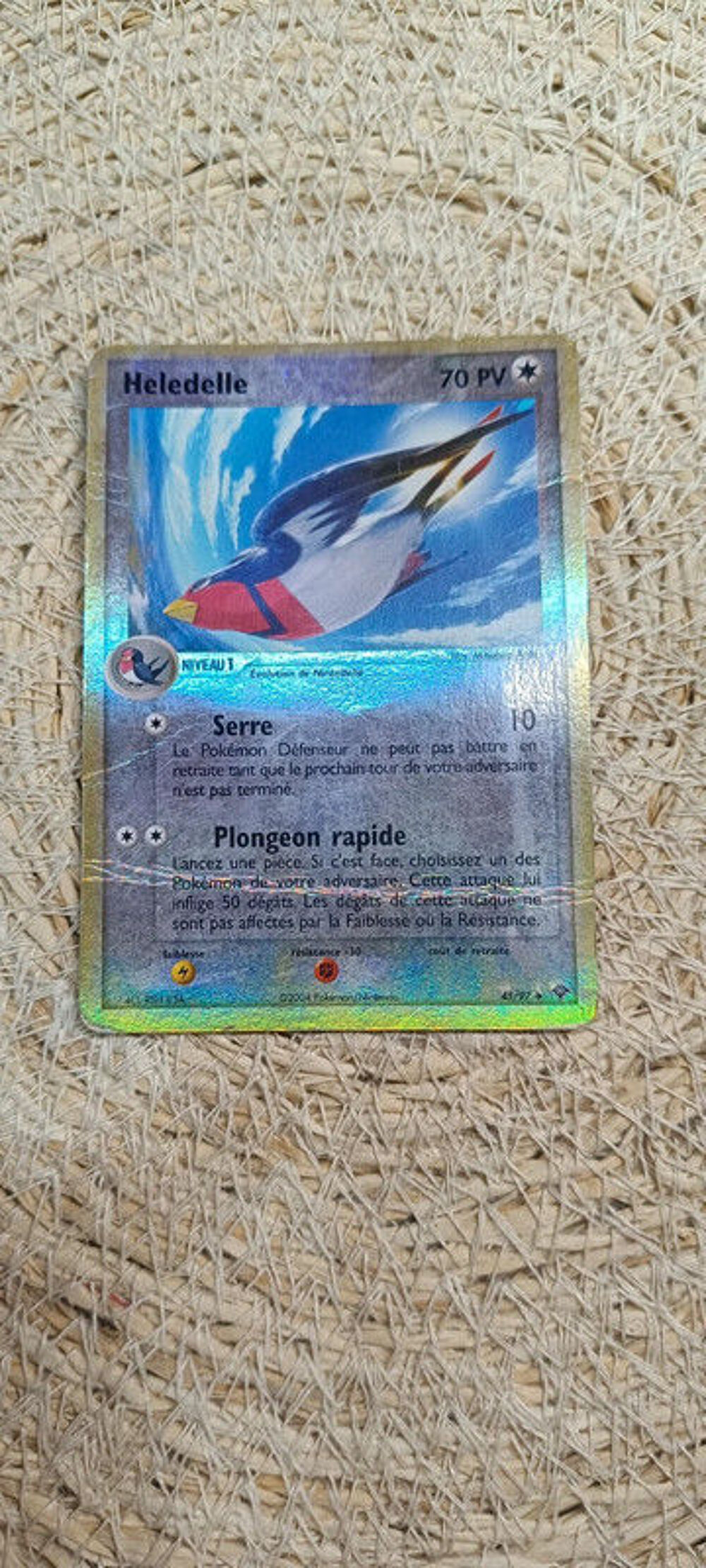 Carte Pok&eacute;mon Reverse - Heledelle 45/97 Jeux / jouets