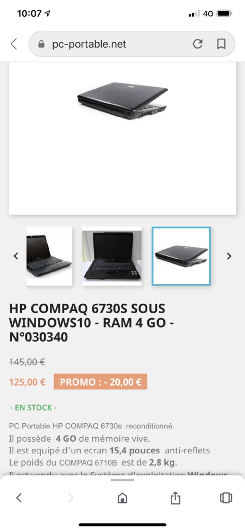 Personnel computer Compact presario Matériel informatique