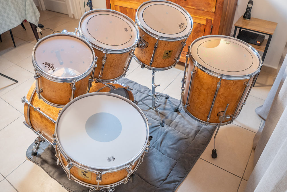 - Rare SONOR Force 3000 de 1992 - Scandinavian BIRCH Instruments de musique