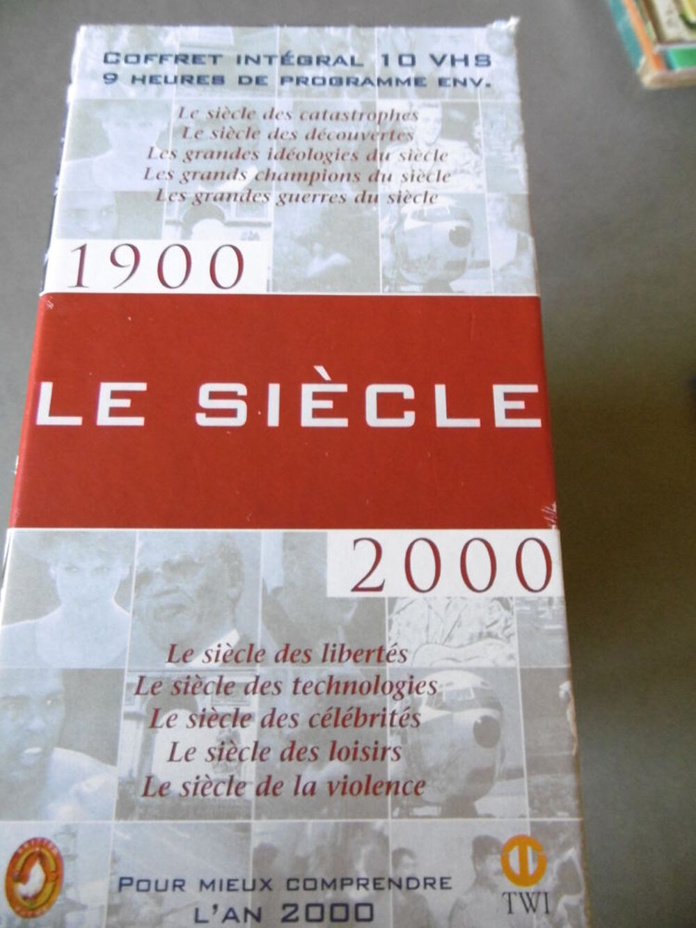 Coffret cassettes VHS du si&egrave;cle 